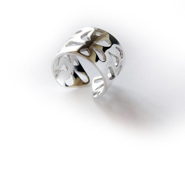 Anillo abierto en plata - Imagen 4