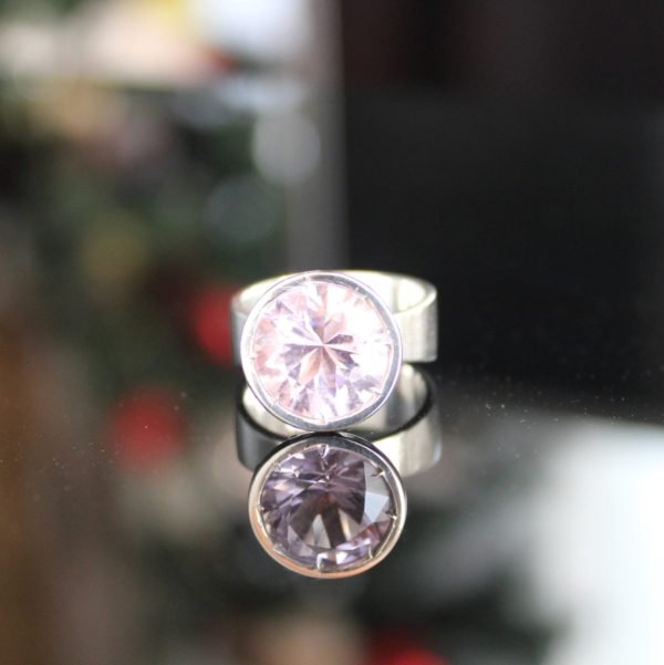 Anillo solitario en plata de ley - Зображення 2