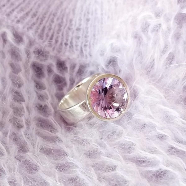 Anillo solitario en plata de ley - Зображення 6