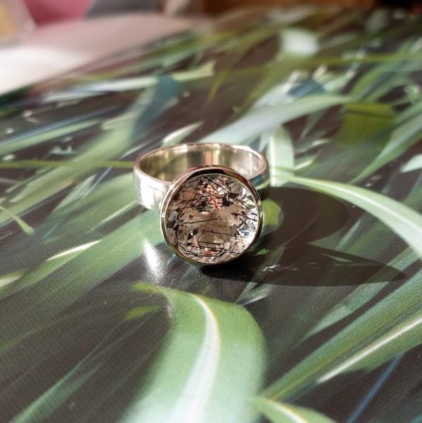 Anillo solitario en plata de ley - Зображення 3