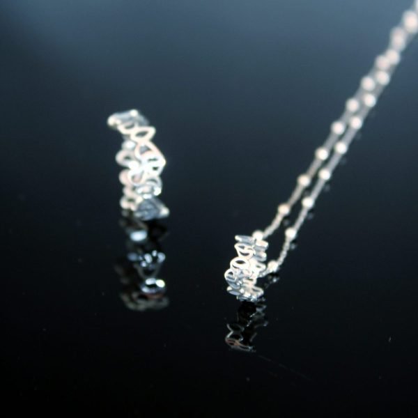 Colgante Butterflies en plata – Image 4
