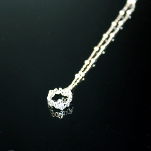Colgante Butterflies en plata – Image 3